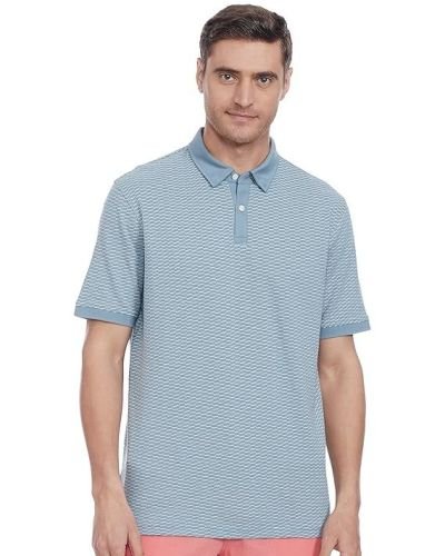 Marks & Spencer Mens Printed Cotton Round Neck Regular Fit T-Shirt