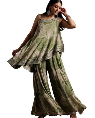 Libas Silk Blend Women’s Co-Ords Set