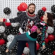 OFF THE RACK Unisex Women’s Men’s Christmas Jumper Funny Ugly Christmas Sweater Jumper for Christmas Knitted Jumper for Christmas Party Sweater