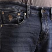 U.S. Polo Assn. Denim Co. Men’s Cole Comfort Cropped Fit Blue Ultra Soft Jeans