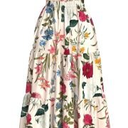 Floral Printed Western Summer Wear | Lightweight Soft Fabric | Casual & Festive Maxi Skirt