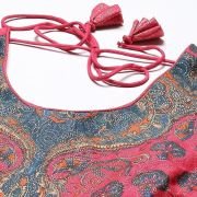 BIBA Women Cotton Anarkali Kurta Churidar Suit Set