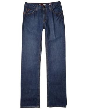 Flame Resistant M4 Low Rise Basic Boot Cut Jean – Men’s Durable Work Jeans Clay