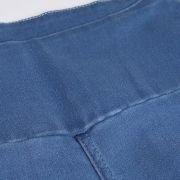 AngelFab Denim Boot Cut Fit Stretchable High Waist Elastic Closer Solid Jeggings for Women