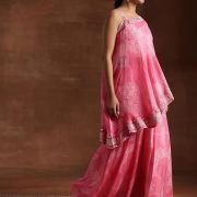 Libas Women’s Silk Blend Regular Co-Ords Set