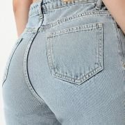 AKA CHIC High Rise Womens Flare Fit Jeans
