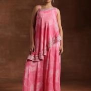 Libas Women’s Silk Blend Regular Co-Ords Set