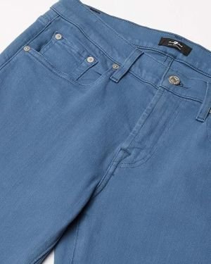 All Mankind Men’s Slimmy Slim Straight Jean in Luxe Performance Bungalow