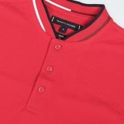 TOMMY HILFIGER Men’s Cotton Graphic Slim Fit Polo
