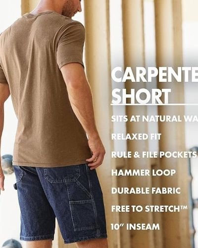Wrangler Authentics Mens Classic Carpenter Short